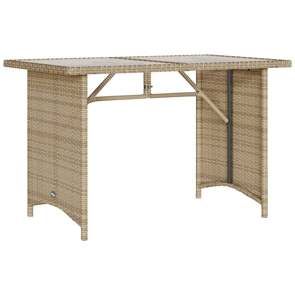 6-delige Loungeset met kussens poly rattan