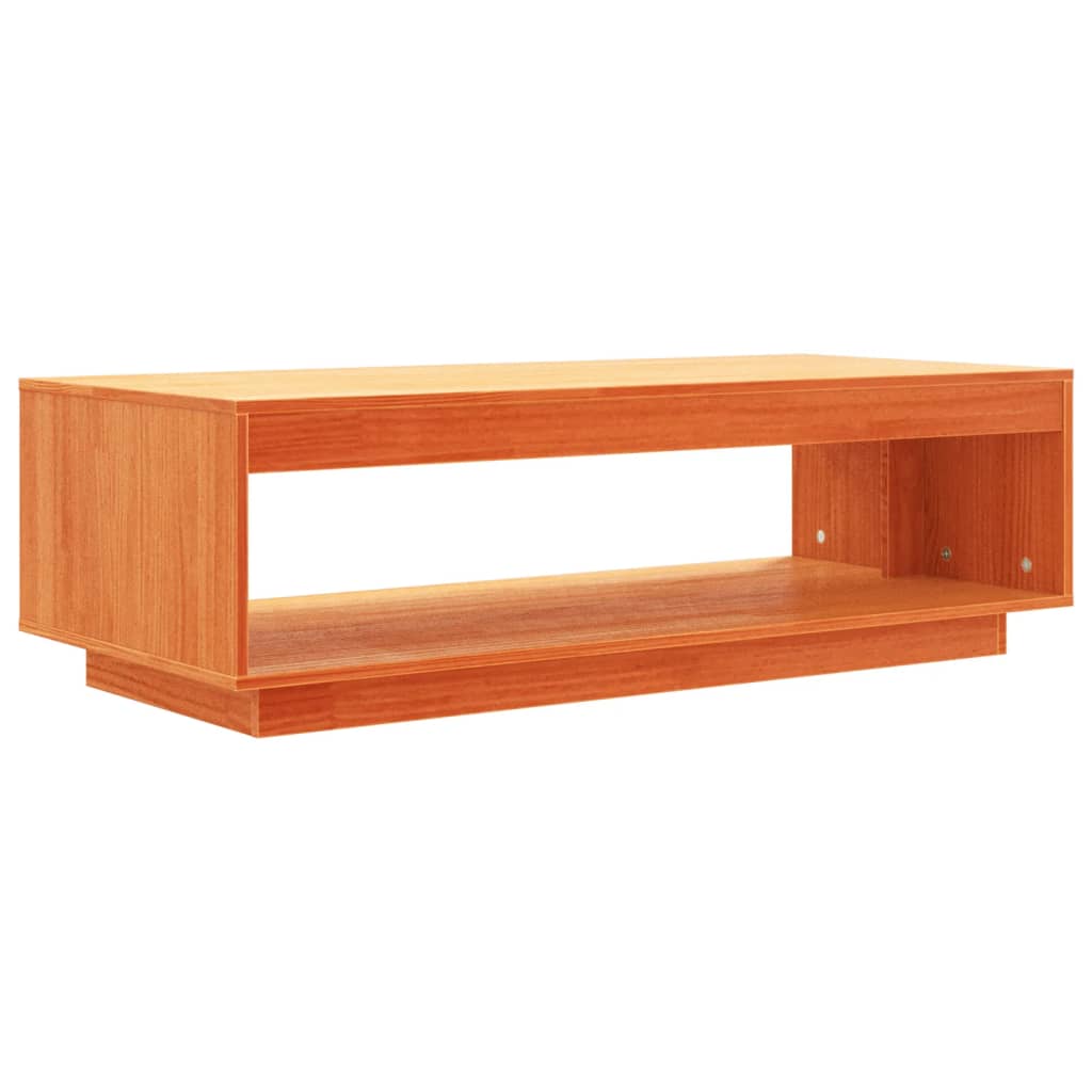 Table basse 50x50x33,5 cm en bois de pin massif