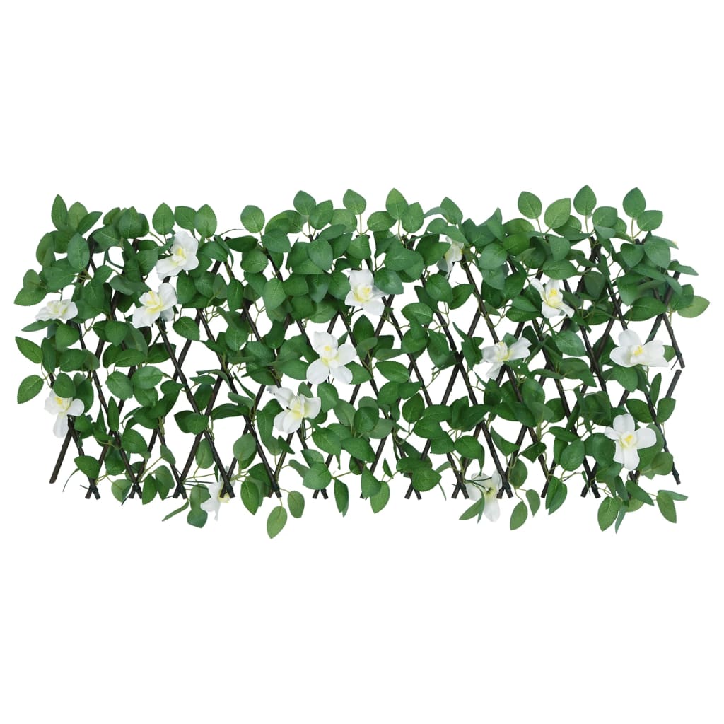 Lierre artificiel sur treillis 5 pcs extensible 180x30 cm vert