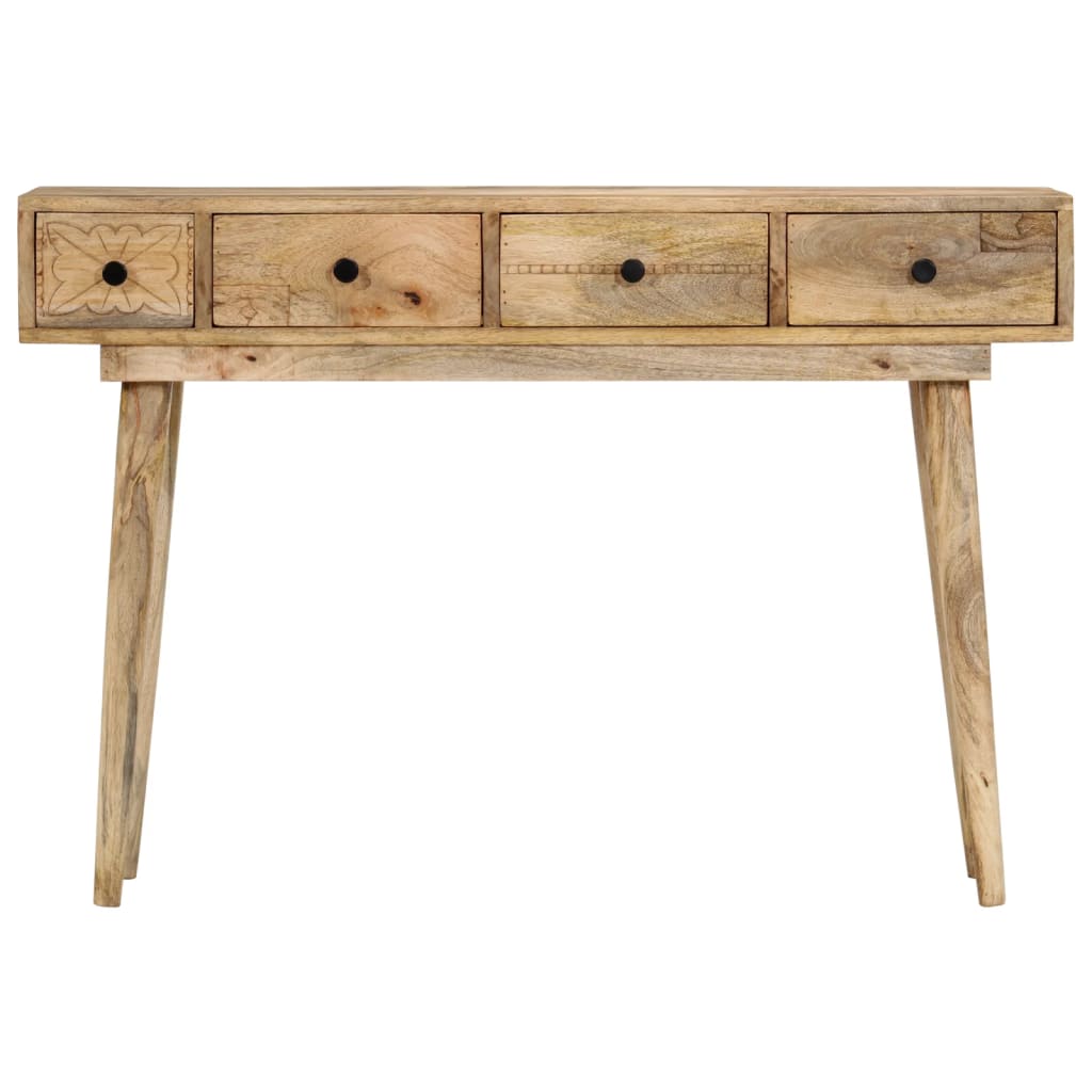 Table console 110x30x75 cm en manguier massif