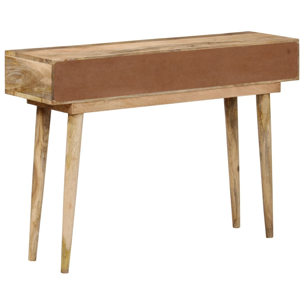 Table console 110x30x75 cm en manguier massif