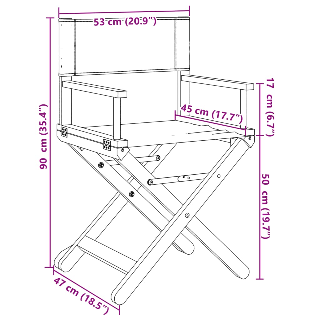 Tuinstoelen 8 st inklapbaar stof crèmewit