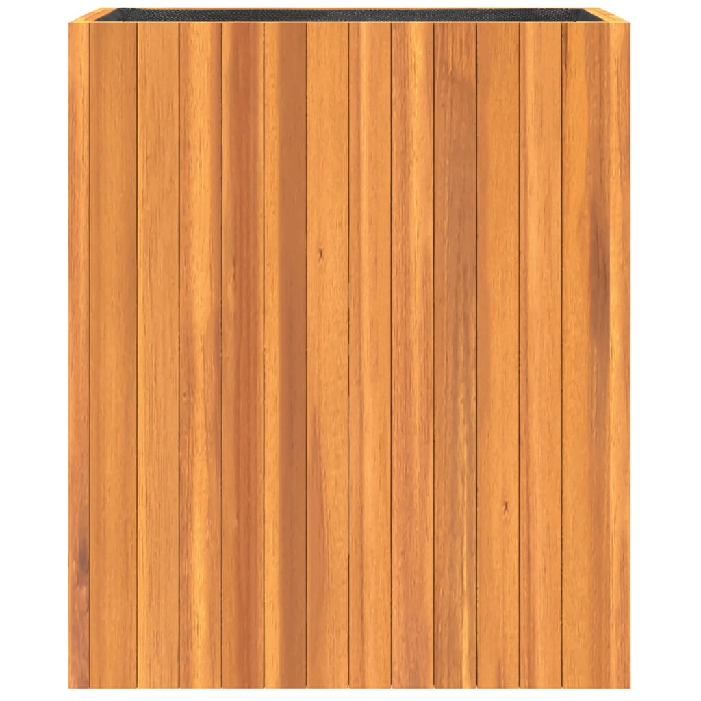 Jardinière 45x45x90 cm en bois d'acacia massif