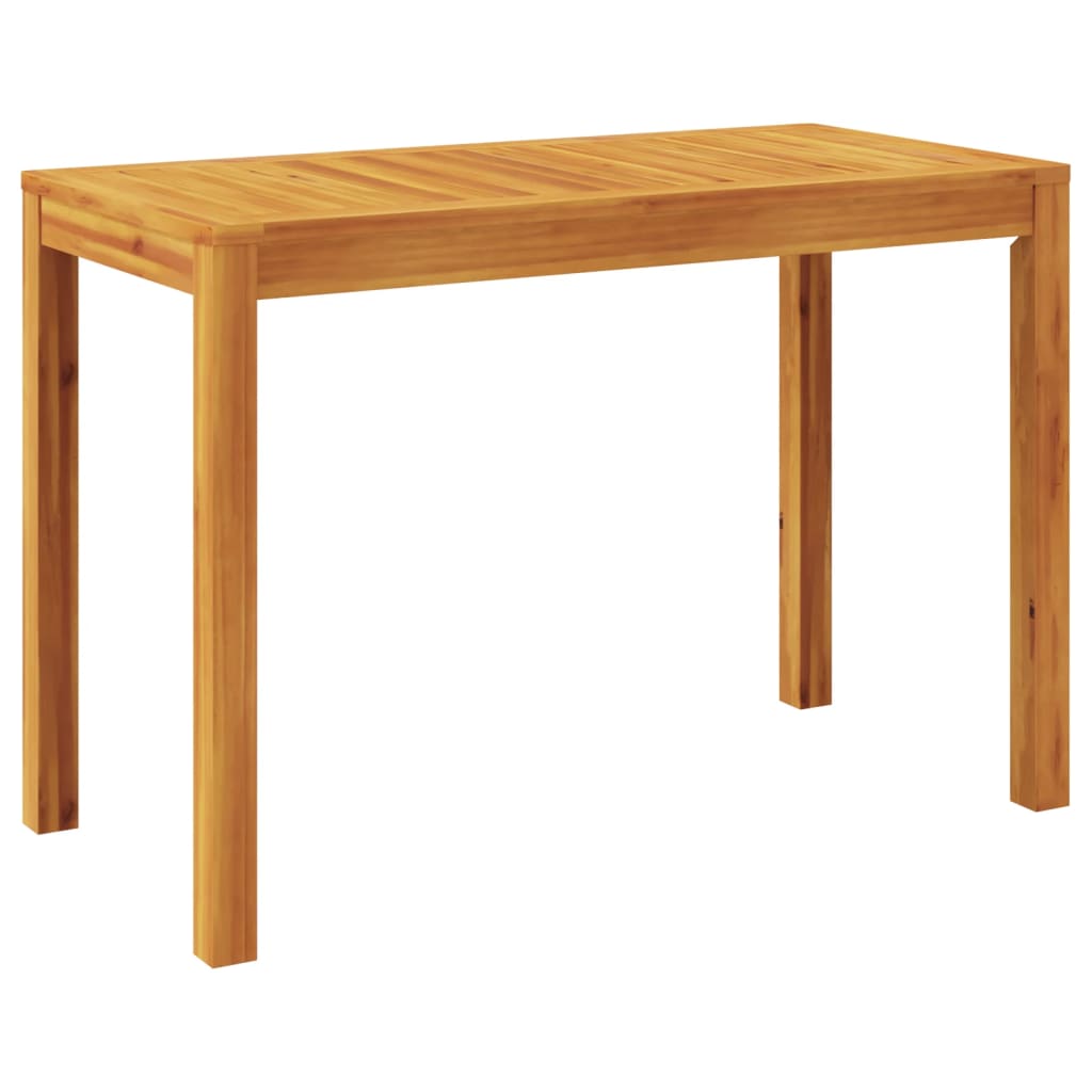 Table de jardin 110x55x75 cm en bois d'acacia massif