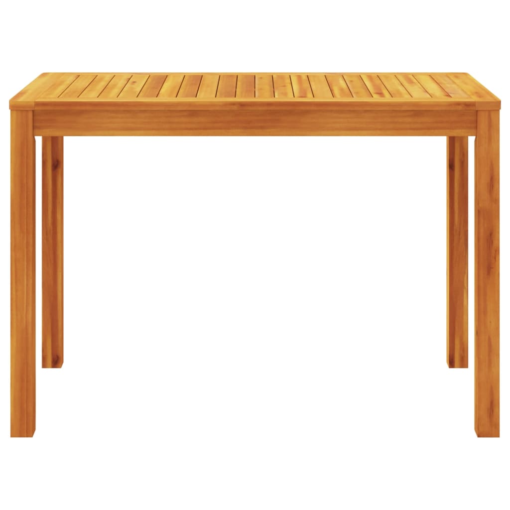 Table de jardin 110x55x75 cm en bois d'acacia massif