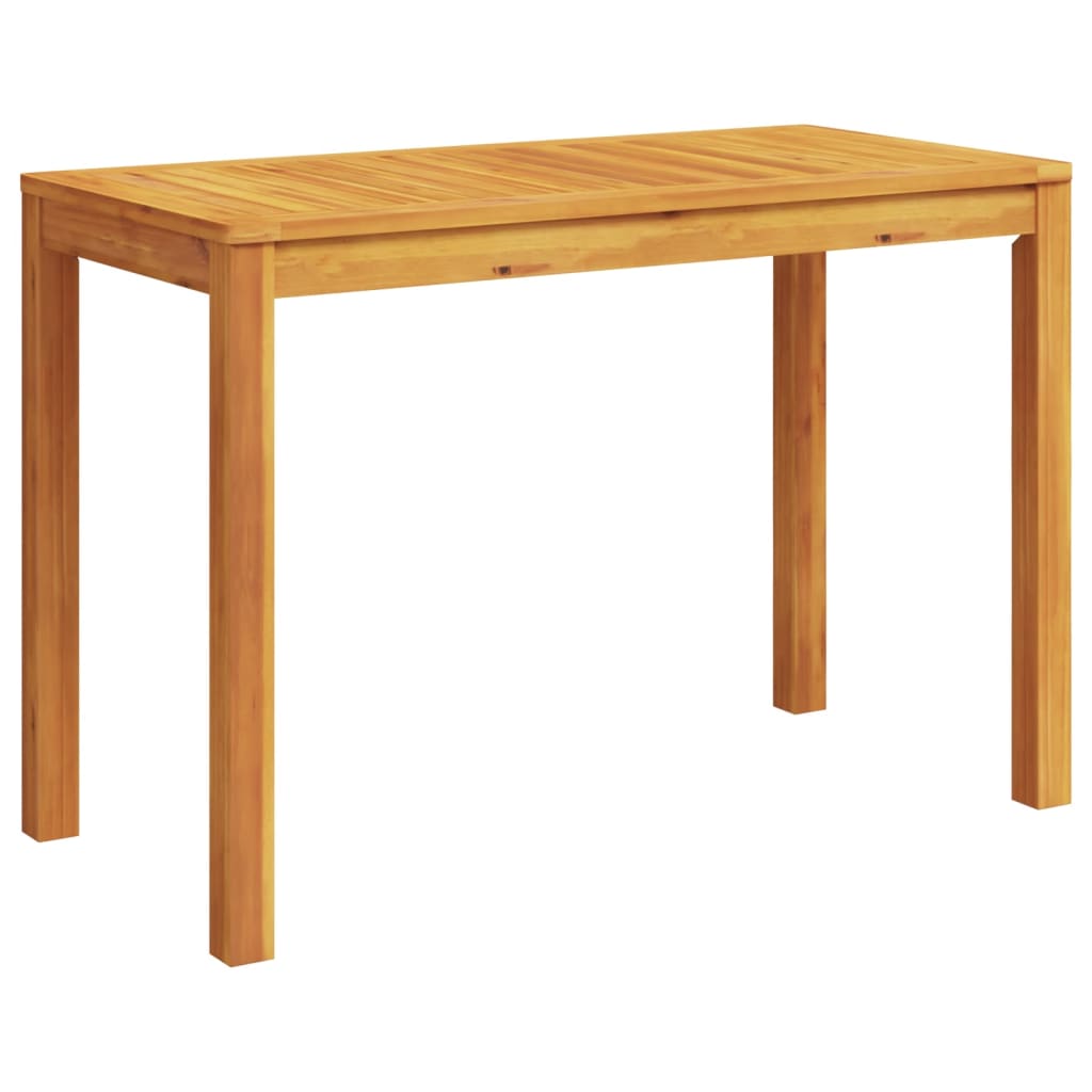 Table de jardin 110x55x75 cm en bois d'acacia massif