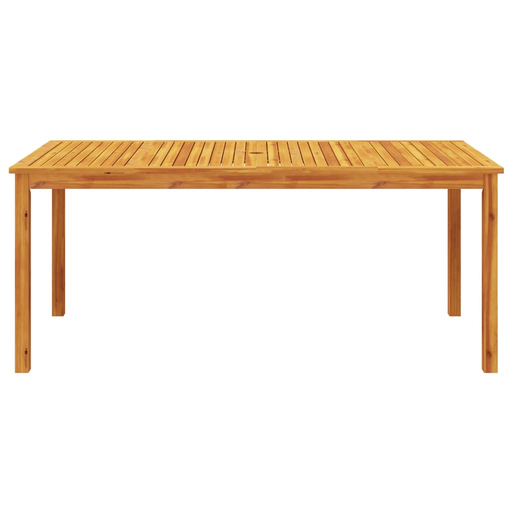 Table de jardin 110x55x75 cm en bois d'acacia massif