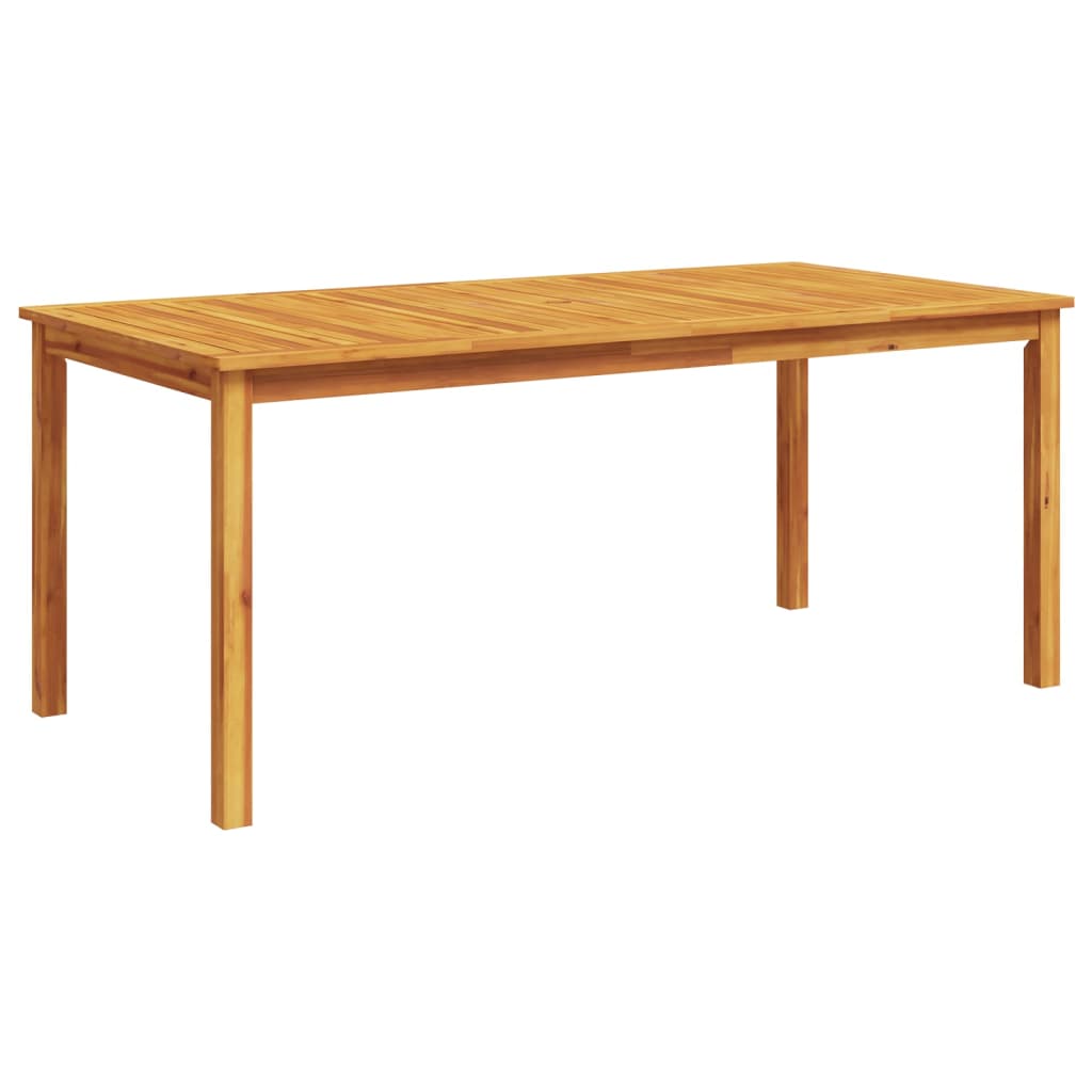 Table de jardin 110x55x75 cm en bois d'acacia massif