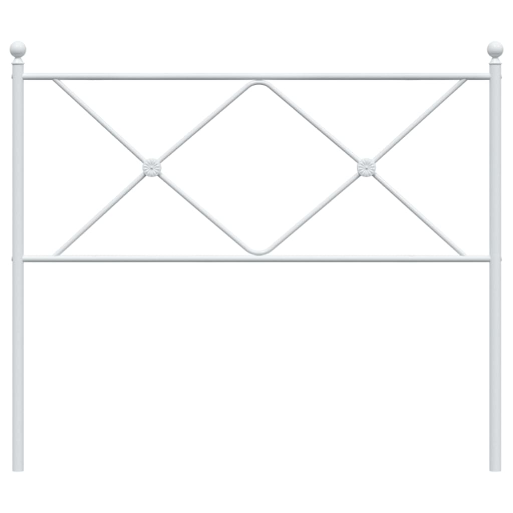 Hoofdbord 193 cm metaal