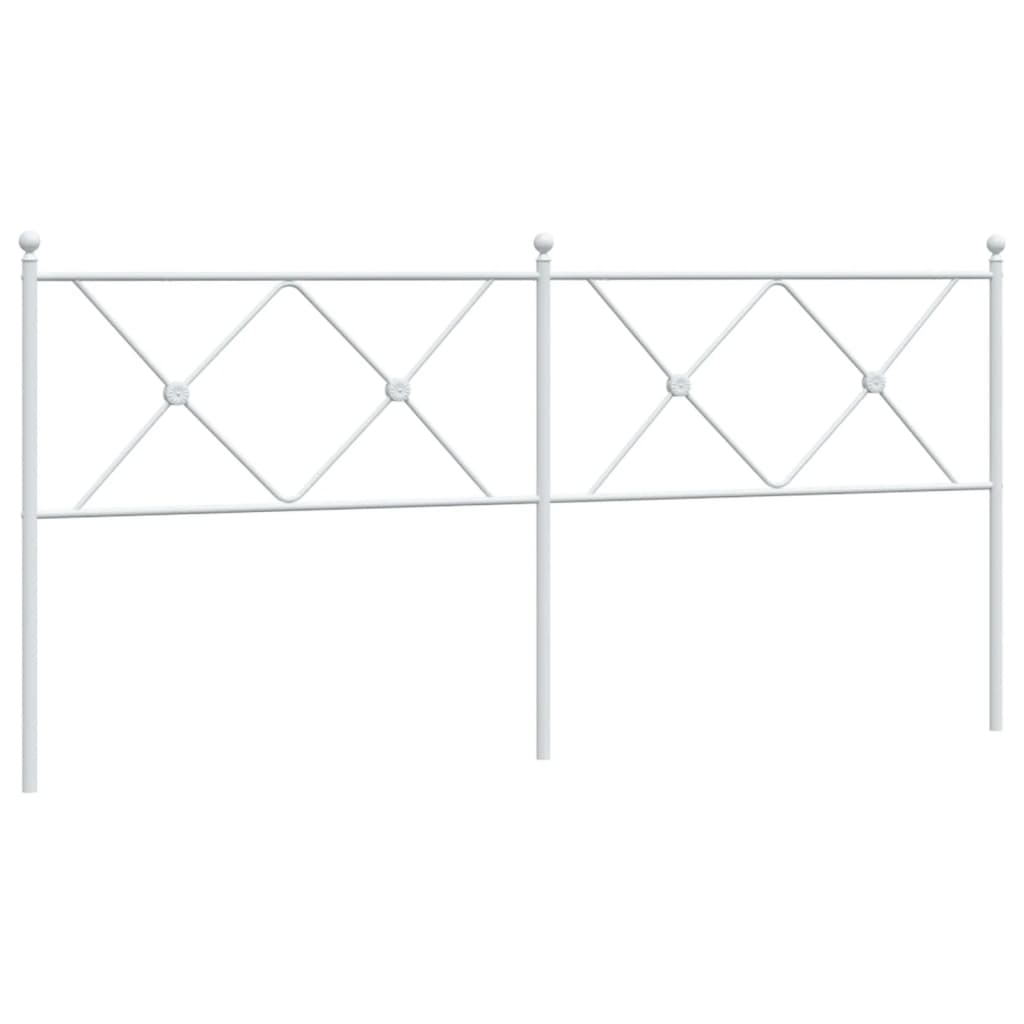 Hoofdbord 193 cm metaal