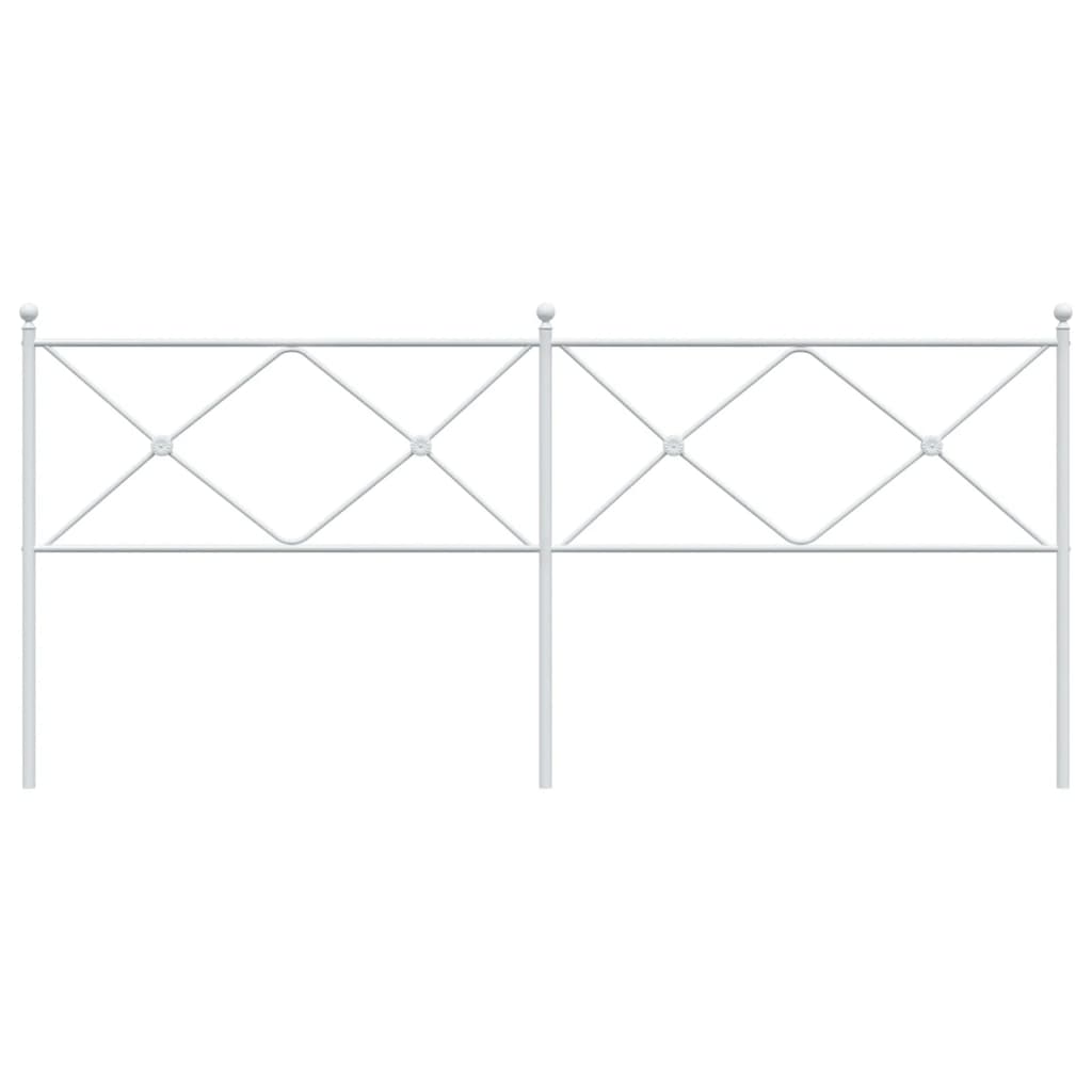 Hoofdbord 193 cm metaal