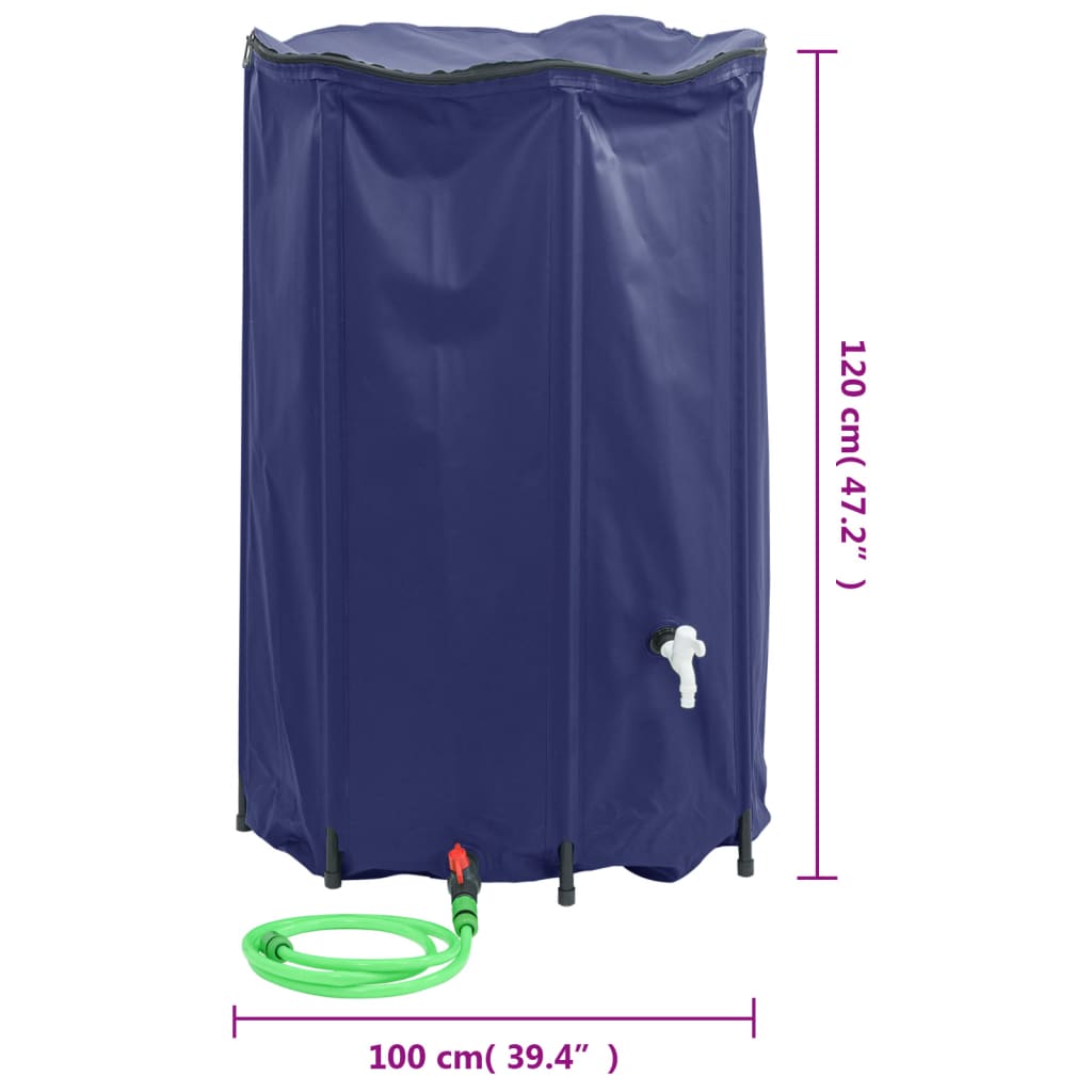 Watertank met kraan opvouwbaar 100 L PVC