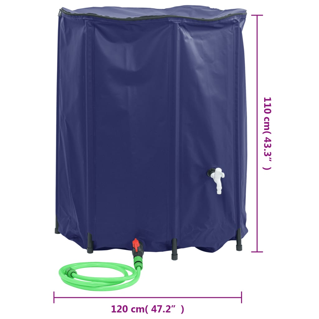 Watertank met kraan opvouwbaar 100 L PVC