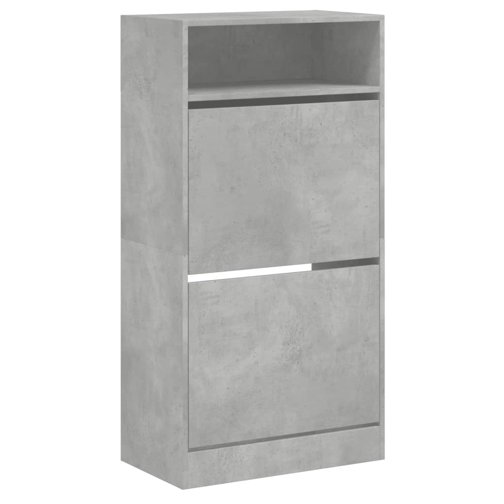 Schoenenkast met 2 klaplades 80x34x116 cm