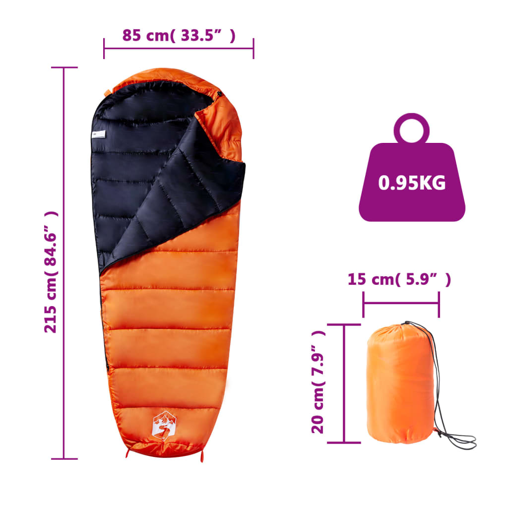 Sac de couchage momie pour adultes camping 3 saisons