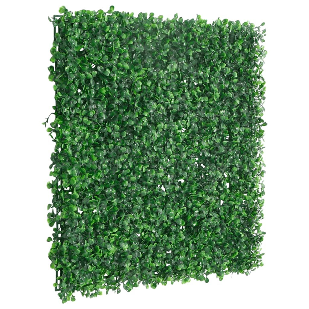 Clôture avec arbuste artificiel 6 pcs 40x60 cm vert