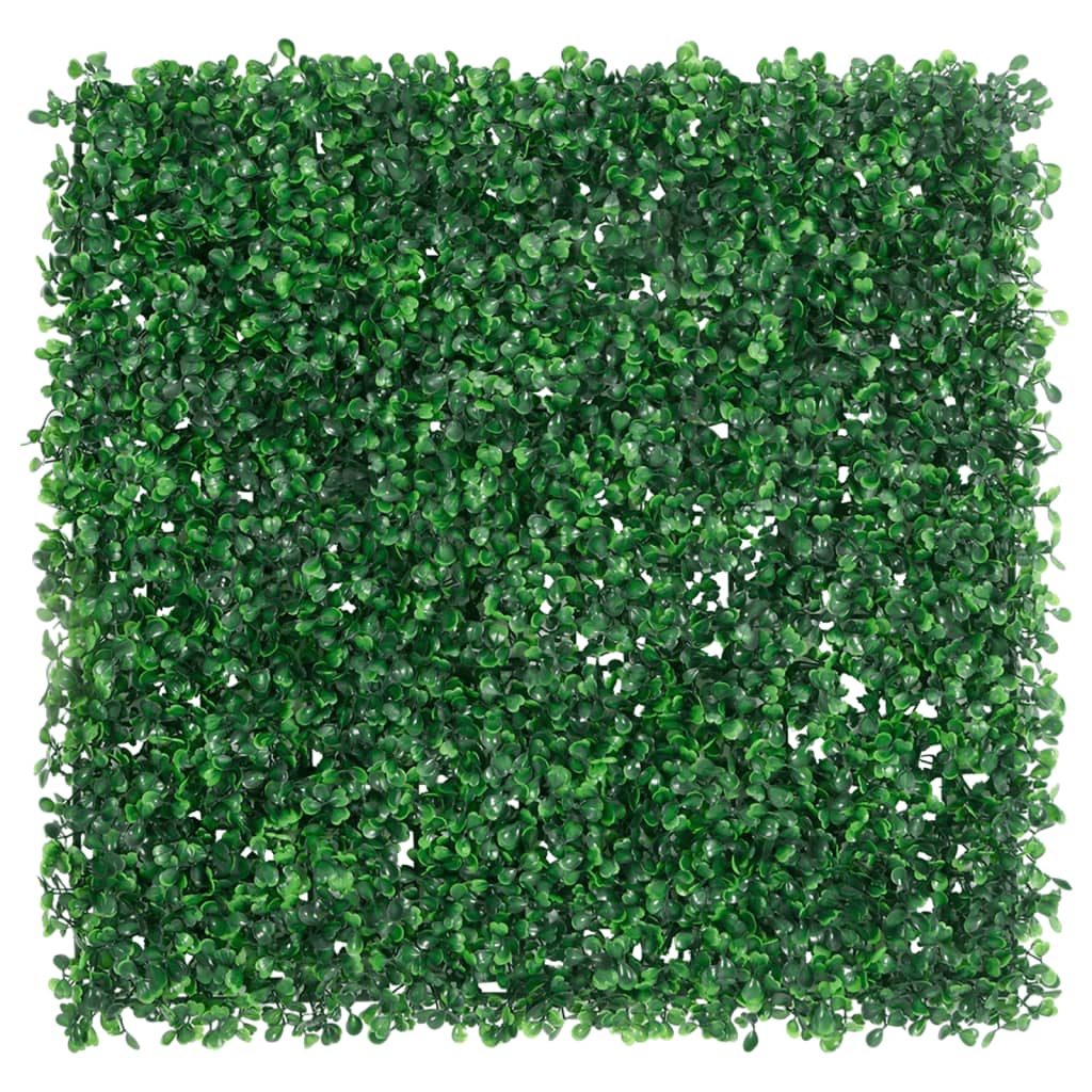 Clôture avec arbuste artificiel 6 pcs 40x60 cm vert