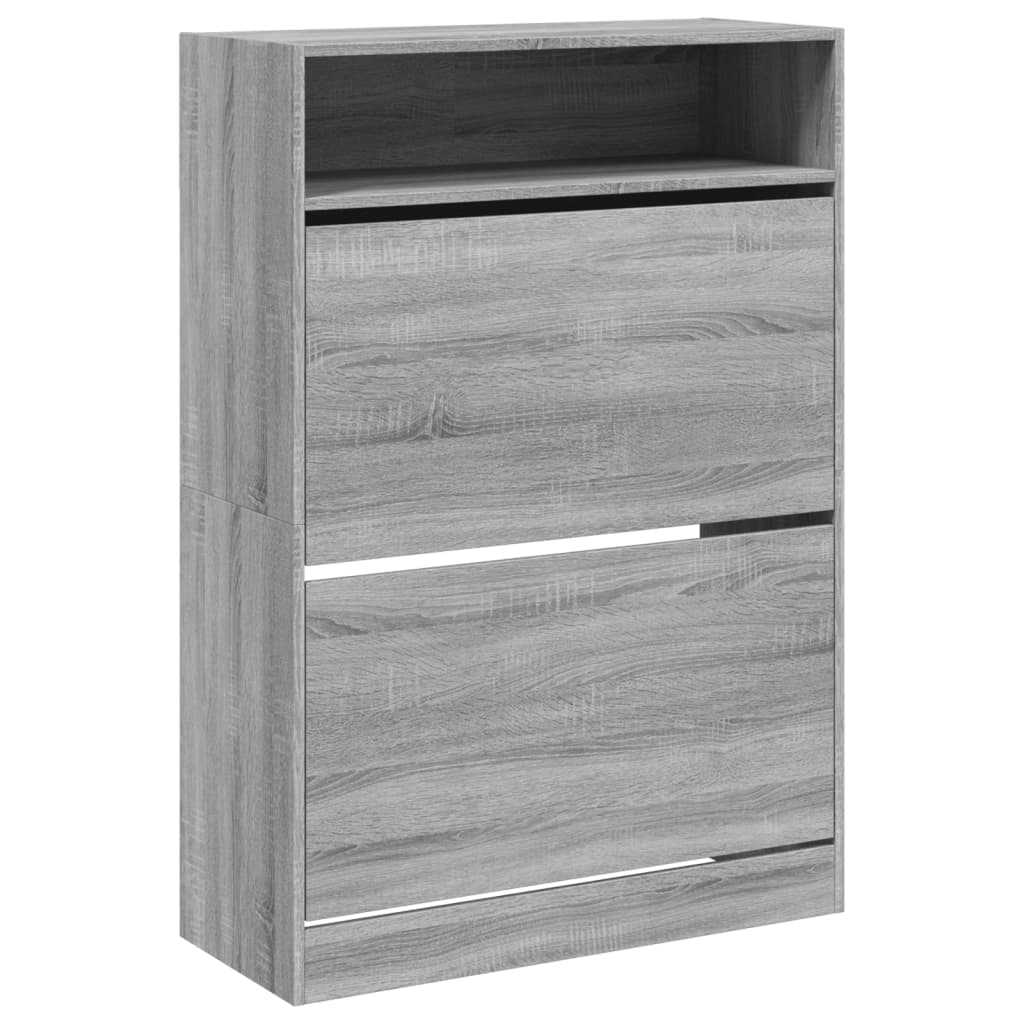 Schoenenkast met 2 klaplades 80x34x116 cm