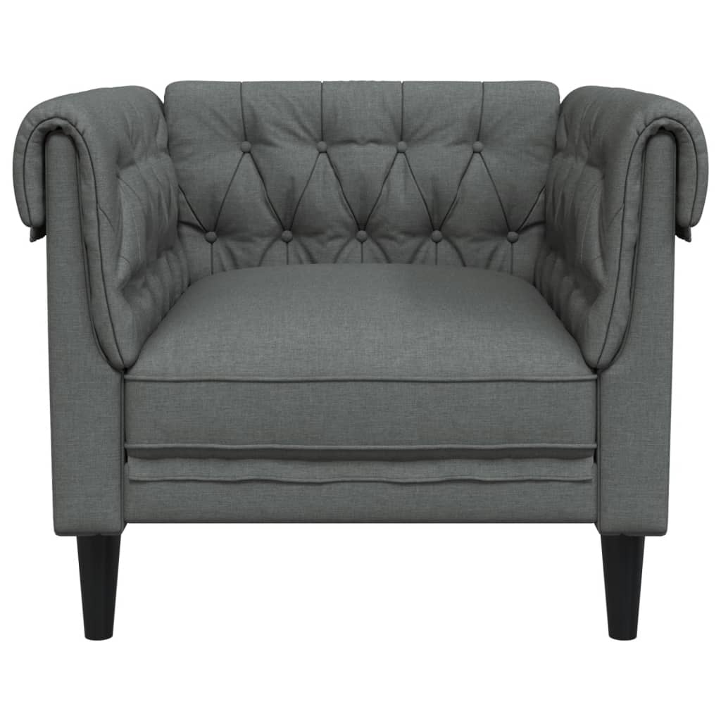 Fauteuil Chesterfield-stijl stof