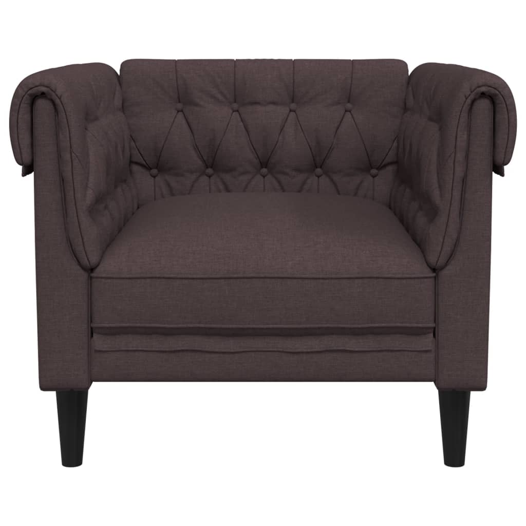 Fauteuil Chesterfield-stijl stof