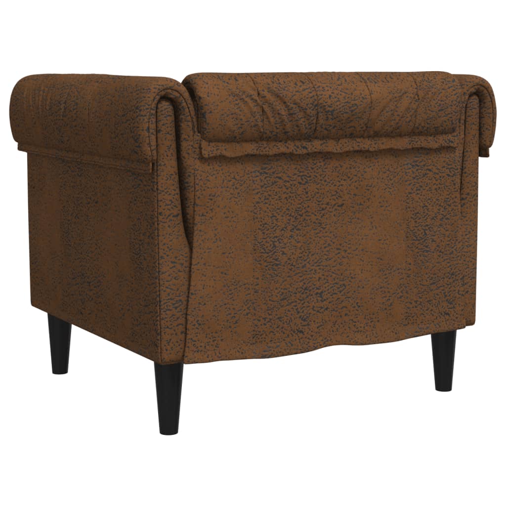 Fauteuil Chesterfield-stijl stof