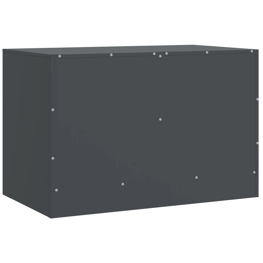 Meuble TV 2 pcs 67x39x44 cm acier