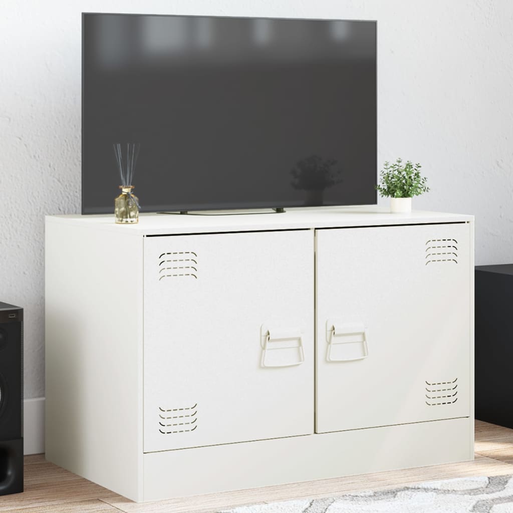 Meuble TV 2 pcs 67x39x44 cm acier