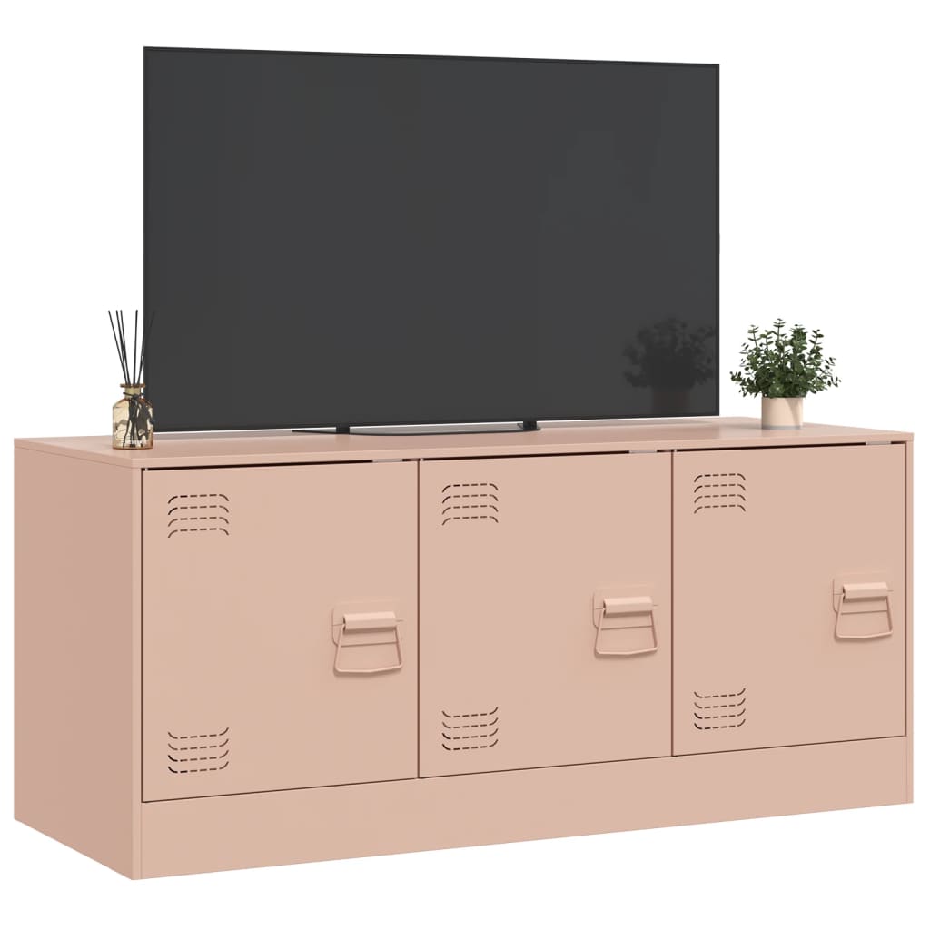 Tv-meubel 99x39x44 cm staal