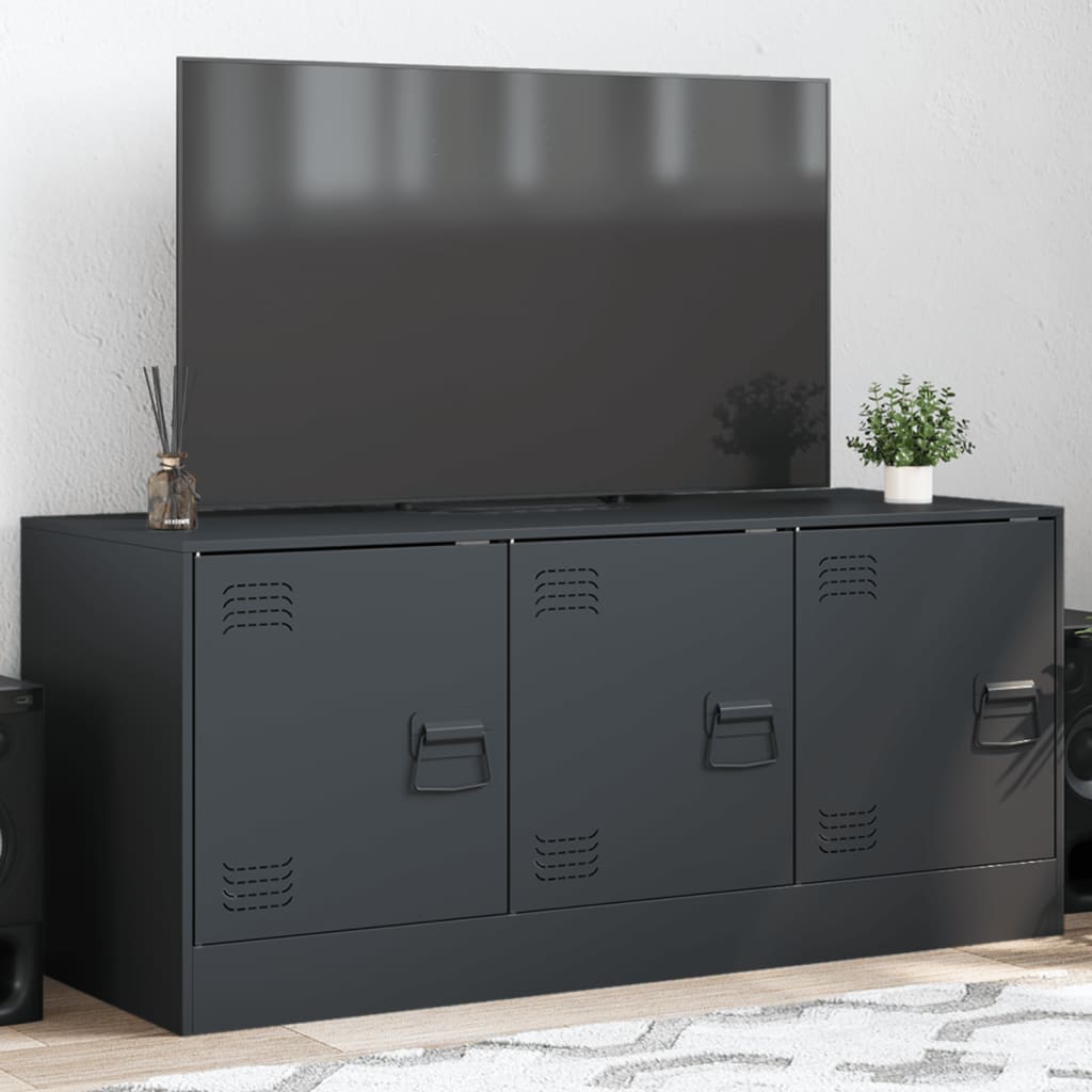 Tv-meubel 99x39x44 cm staal