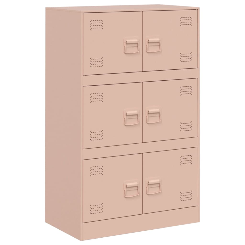 Dressoir 67x39x107 cm staal