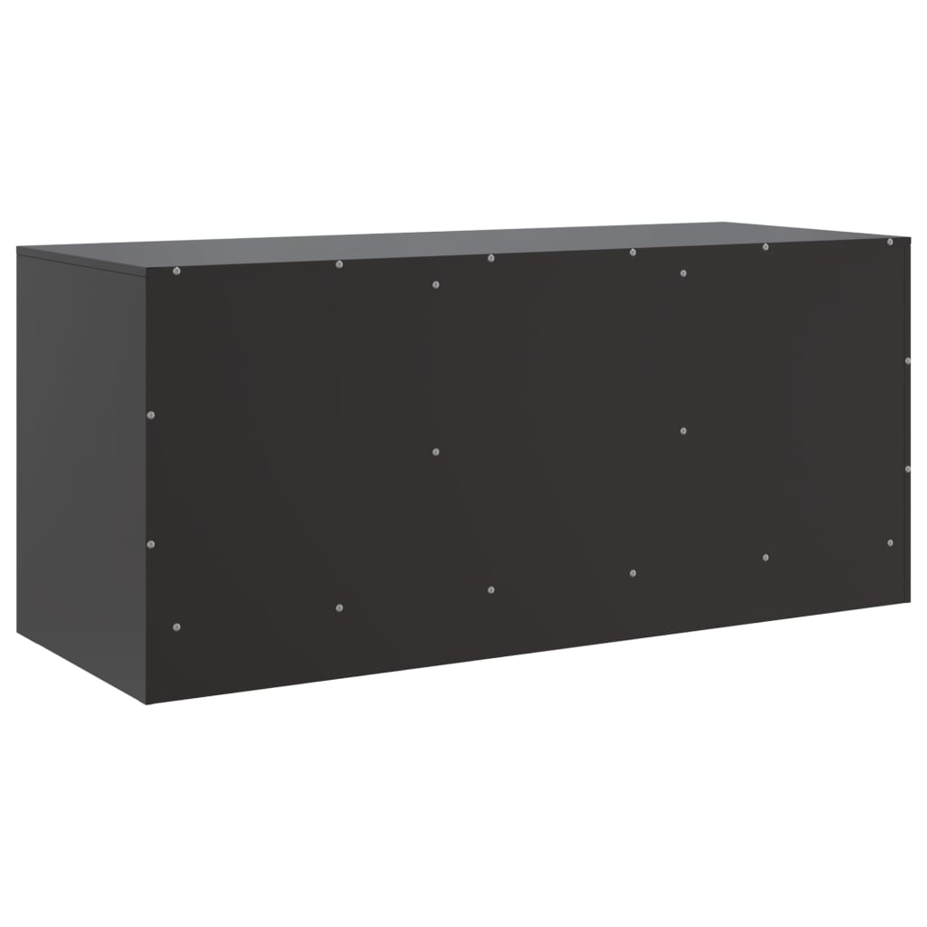 Meuble TV 99x39x44 cm en acier