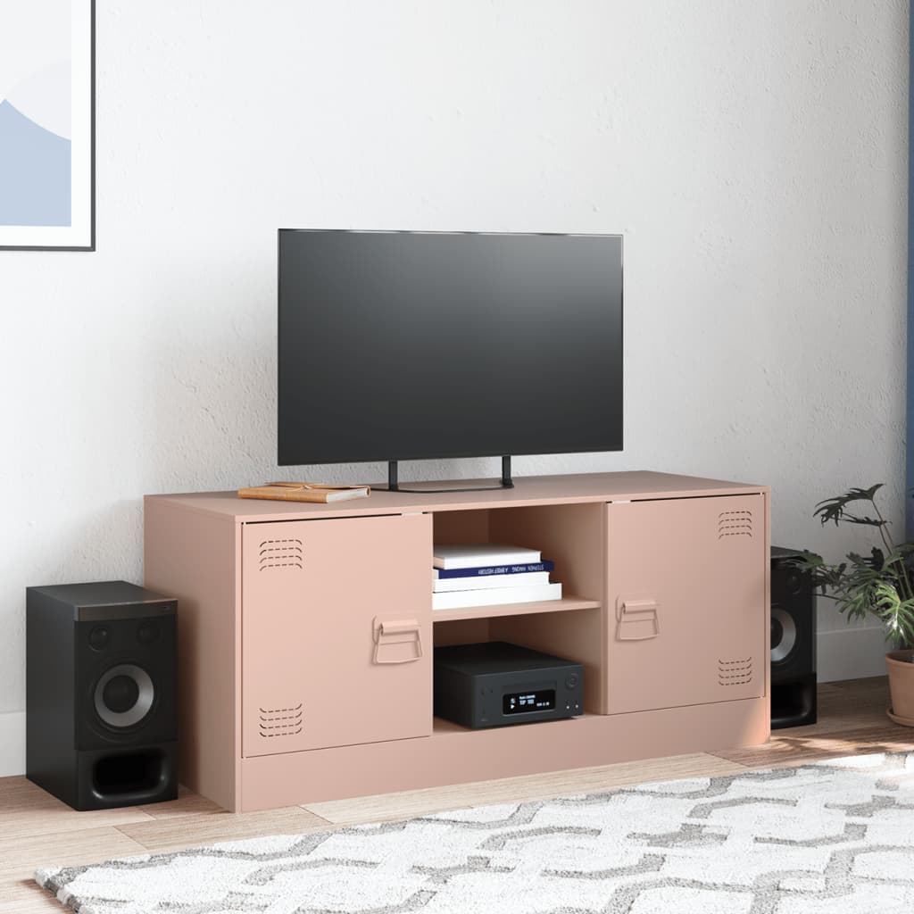 Tv-meubel 99x39x44 cm staal