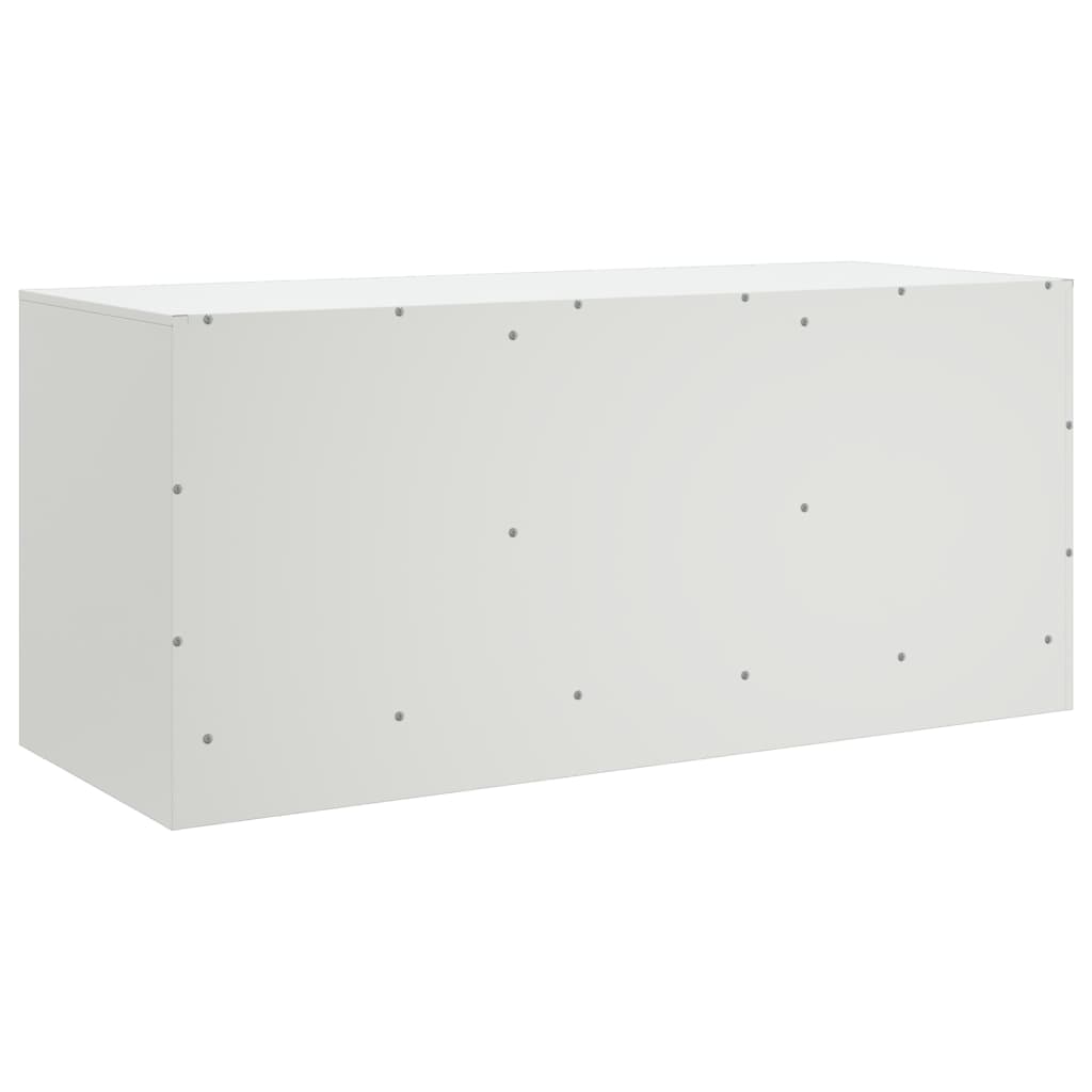 Meuble TV 99x39x44 cm en acier