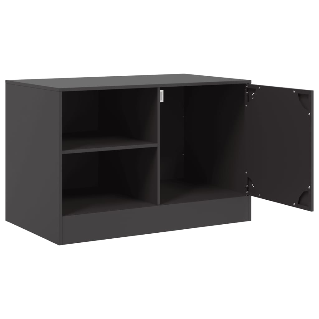 Tables de chevet 2 pcs 67x39x44 cm acier