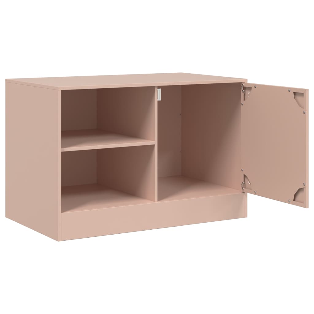 Tables de chevet 2 pcs 67x39x44 cm acier