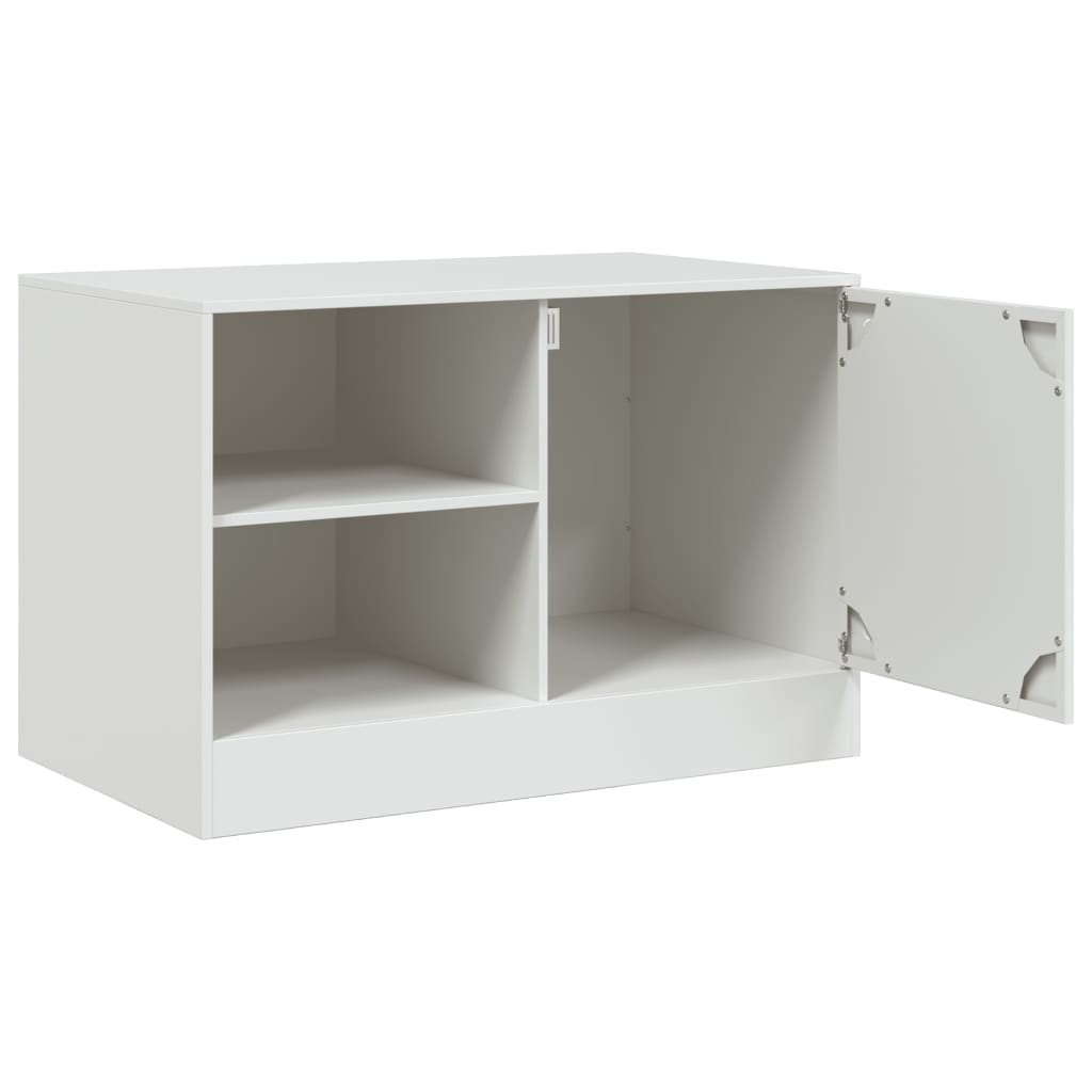 Tables de chevet 2 pcs 67x39x44 cm acier