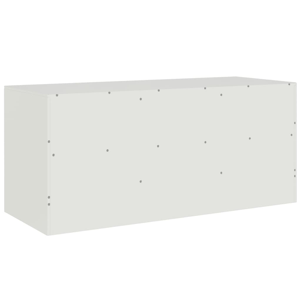 Tv-meubel 99x39x44 cm staal antracietkleurig