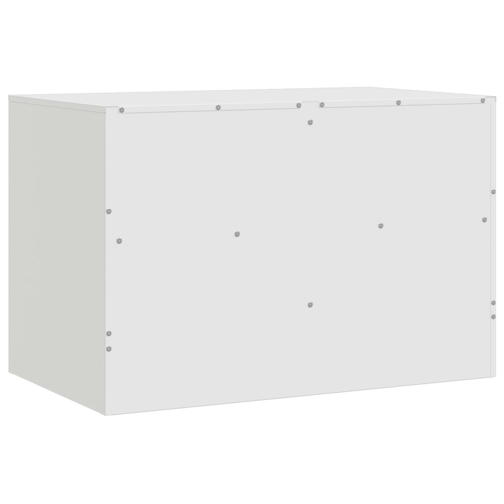 Meuble TV 2 pcs 67x39x44 cm acier