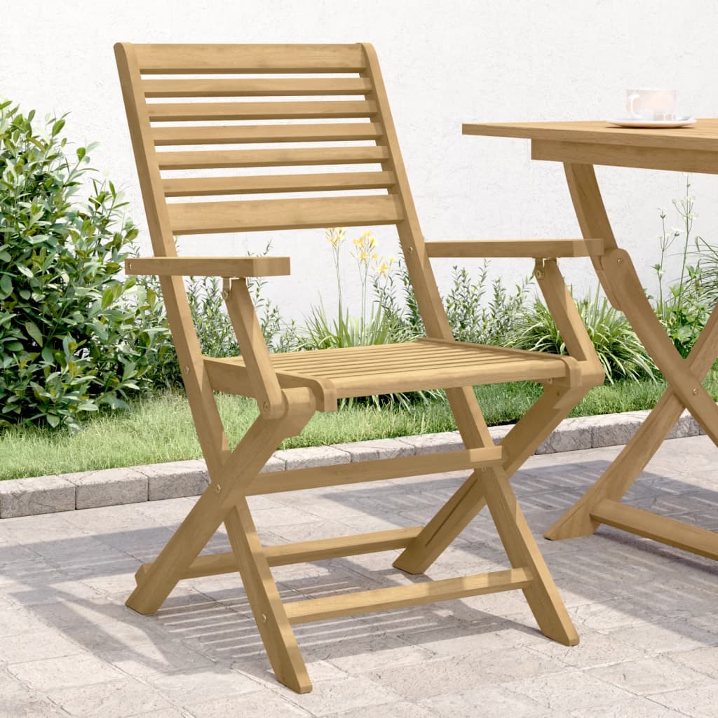 Tuinstoelen 8 st inklapbaar 54,5x61,5x86,5 cm acaciahout