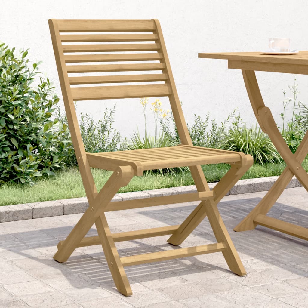 Tuinstoelen 8 st inklapbaar 54,5x61,5x86,5 cm acaciahout