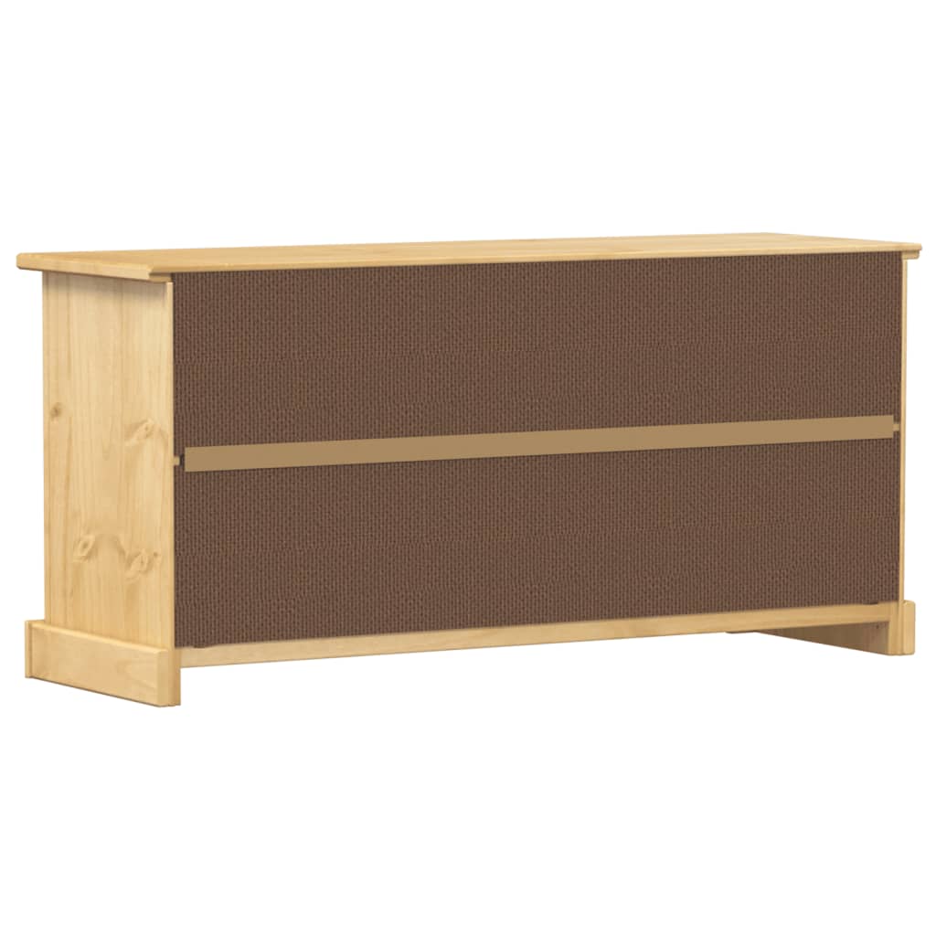 Schoenenkast Corona 99x32x138 cm massief grenenhout