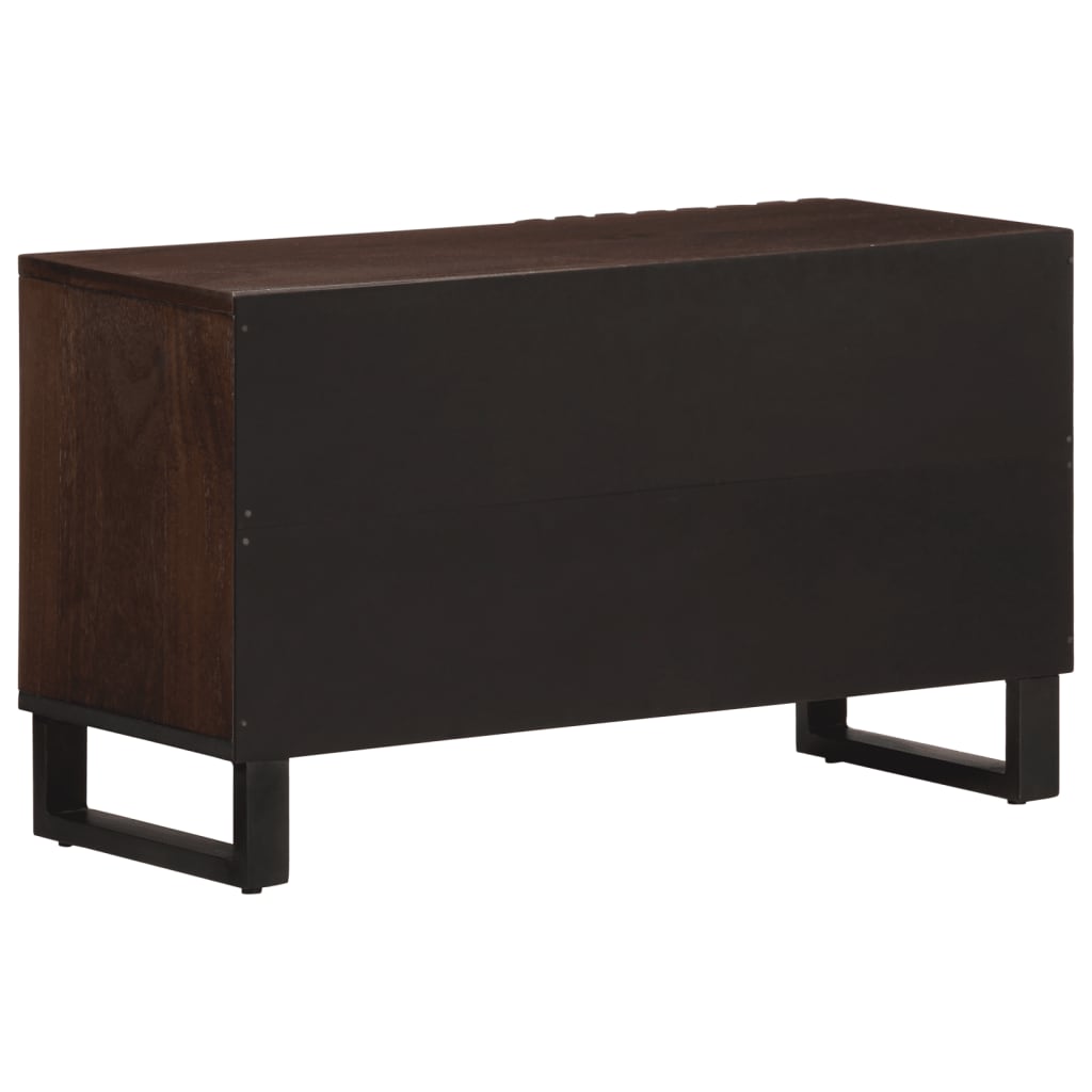 Tv-meubel 80x34x46 cm massief acaciahout