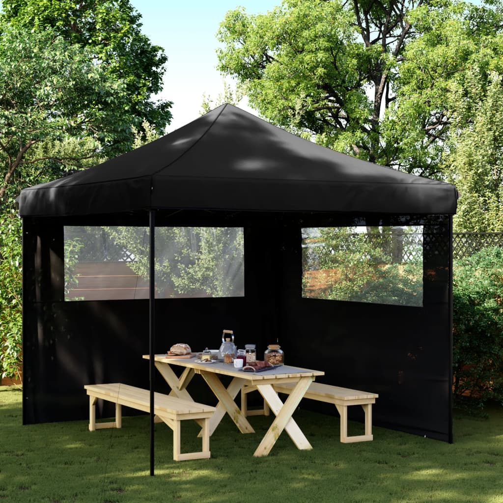 Partytent inklapbaar pop-up met 4 zijwanden