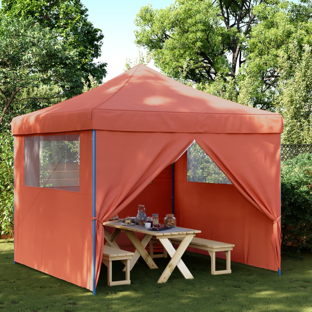 Partytent inklapbaar pop-up met 4 zijwanden