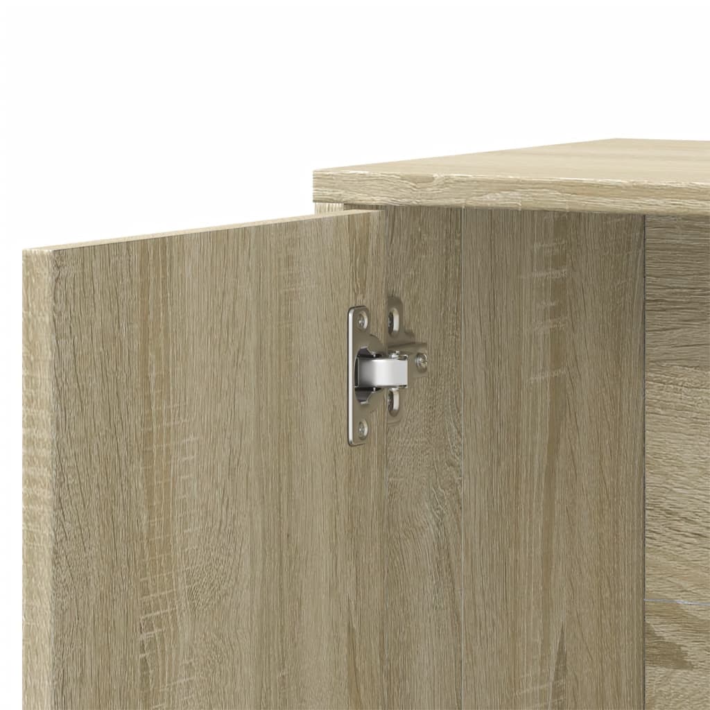 Buffet 60x31x70 cm en bois travaillé