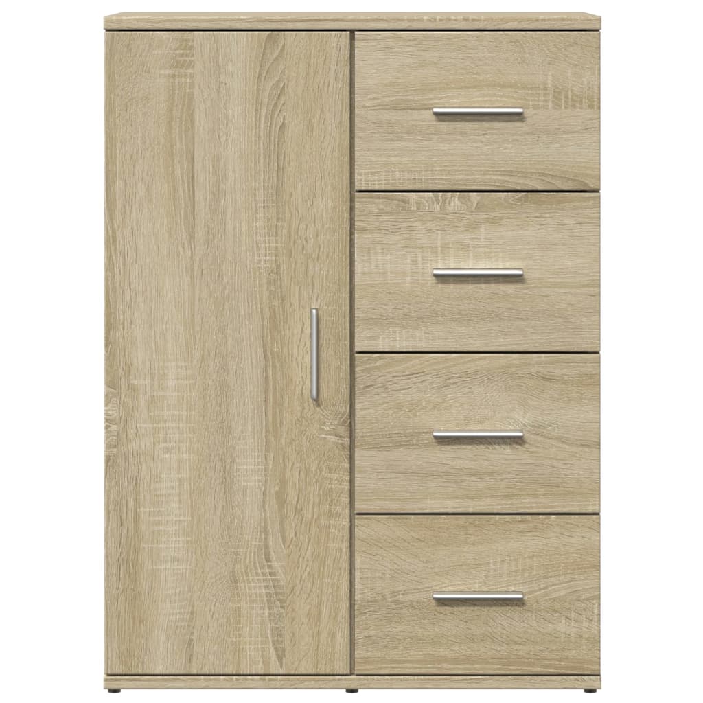 Dressoir 59x39x80 cm bewerkt hout