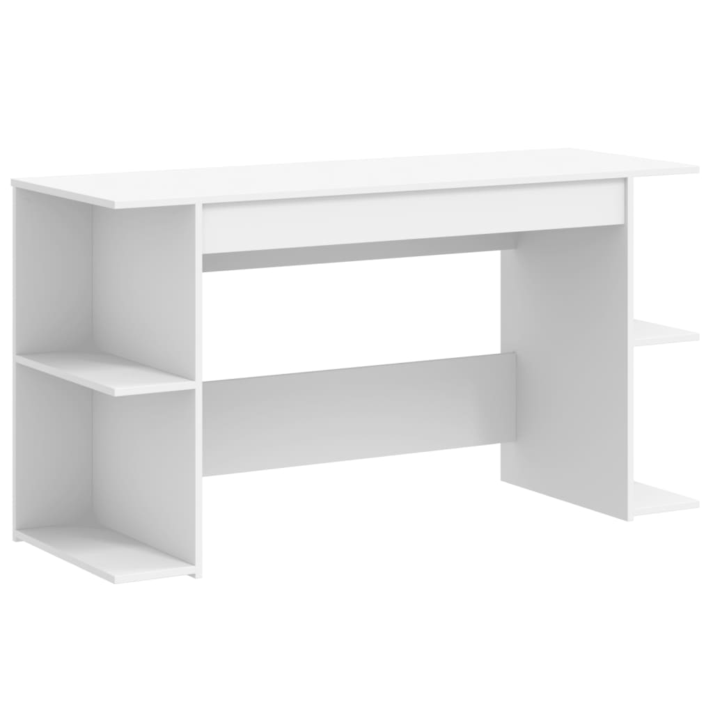 Bureau 140x50x75 cm bewerkt hout