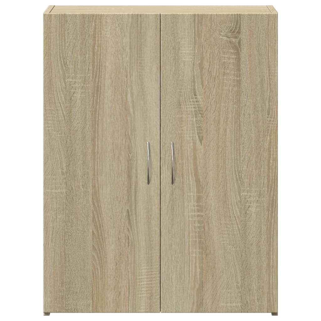 Archiefkast 60x32x115 cm bewerkt hout