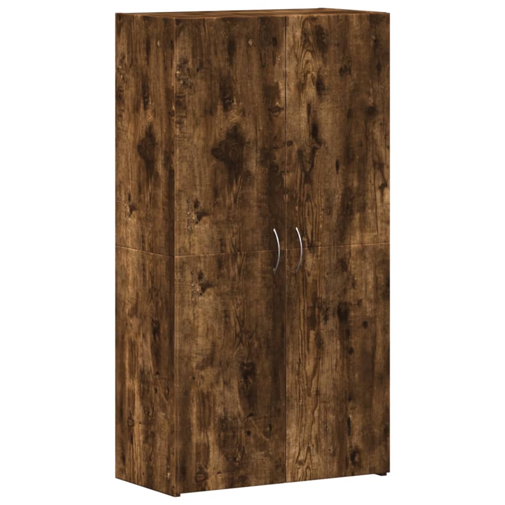 Archiefkast 60x32x115 cm bewerkt hout