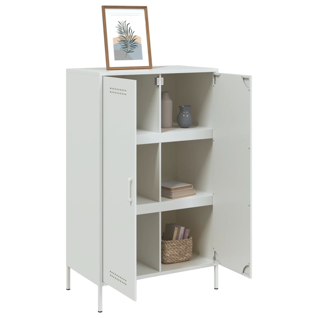 Hoge kast 68x39x113 cm staal olijfgroen